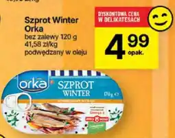 Delikatesy Centrum Szprot Winter Orka oferta
