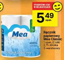 Delikatesy Centrum Ręcznik papierowy Mea Classic oferta