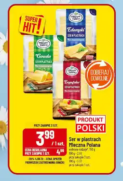 Ser w plastrach Mleczna Polan 150 g