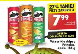 Biedronka Chipsy Pringles oferta