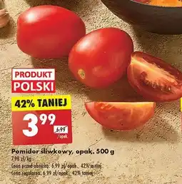 Biedronka Pomidory śliwkowe oferta