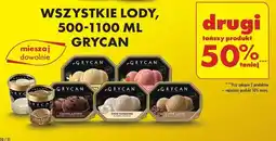 Biedronka Lody Grycan oferta