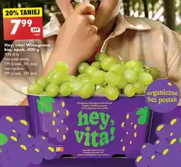 Biedronka Winogrona białe oferta