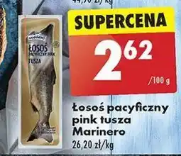 Biedronka Łosoś patroszony Marinero oferta