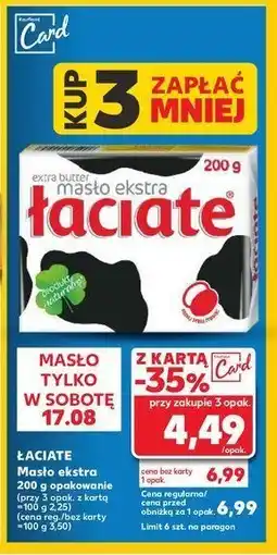 Kaufland Masło ekstra Łaciate oferta