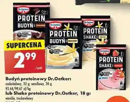 Biedronka Protein shake waniliowy Dr. Oetker oferta