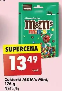 Biedronka Draże czekoladowe minis M&M's oferta