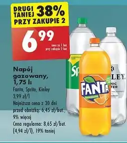 Biedronka Napój tonic water Kinley oferta