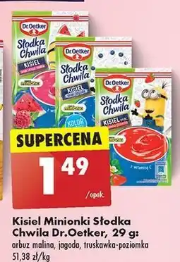Biedronka Kisiel jagodowy Dr. Oetker Słodka Chwila oferta