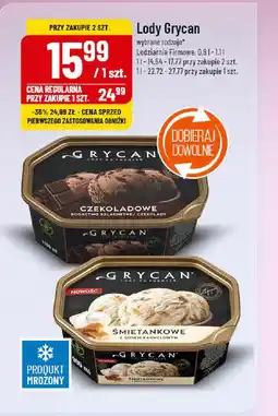 Polomarket Lody Grycan Lodziarnie Firmowe, 0.9 l -1.1 l oferta