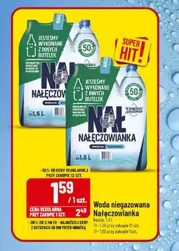 Polomarket Woda niegazowana Nałęczowianka Nestle, 1,5 l oferta