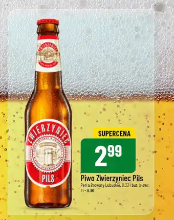 Polomarket Piwo Zwierzyniec Pils Perla Browary Lubuskie, 0,33 l oferta