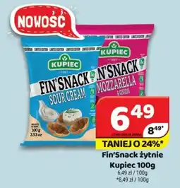 Delfin Fin'Snack żytnie Kupiec 100g oferta