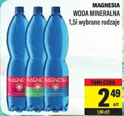 TomiMarkt MAGNESIA WODA MINERALNA, 1,5 l oferta