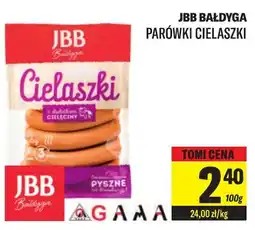 TomiMarkt JBB BAŁDYGA PARÓWKI CIELASZKI, 100 g oferta