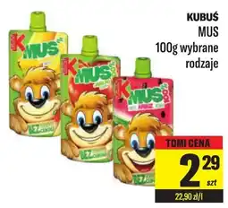 TomiMarkt KUBUŚ MUS, 100 g oferta