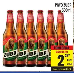 PIWO ŻUBR, 500 ml