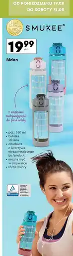 Biedronka Bidon 550 ml Smukee oferta