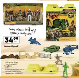 Biedronka Zestaw 4 żołnierzyków z akcesoriami militarnymi oferta