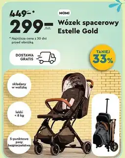 Biedronka Wózek estelle gold Momi oferta