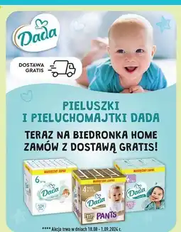 Biedronka Pieluchy 6 Dada Pure Care oferta