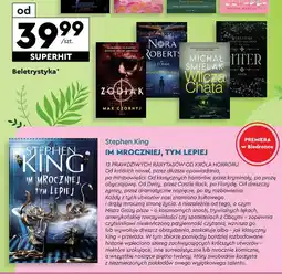 Biedronka Stephen king im mroczniej, tym lepiej oferta