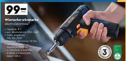 Biedronka Wiertarko-wkrętarka akumulatorowa 8 v Niteo Tools oferta