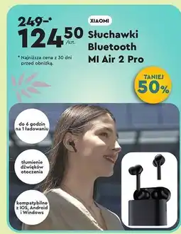 Biedronka Słuchawki mi air 2 pro Xiaomi oferta