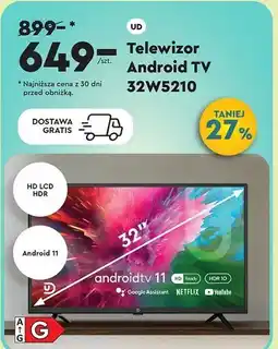 Biedronka Telewizor 32dw5210 Ud oferta