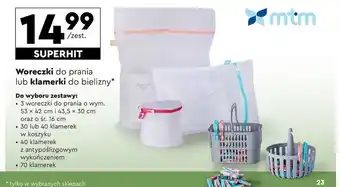 Biedronka Klamerki do bielizny Mtm oferta
