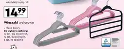 Biedronka Wieszaki welurowe oferta