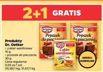 Netto Cukier wanilinowy Dr. Oetker oferta