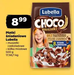 Netto Płatki miodowe kółka Lubella Mlekołaki oferta