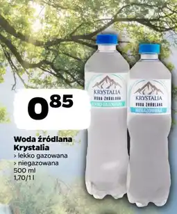 Netto Woda lekko gazowana Krystalia oferta