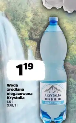 Netto Woda niegazowana Krystalia oferta