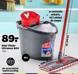 Netto Mop z wiadrem Vileda Set Ultramax oferta