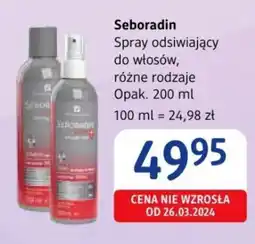 Seboradin Spray odsiwiający do włosów, 200 ml