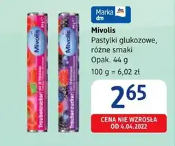 dm drogerie markt Mivolis Pastylki glukozowe, 44 g oferta
