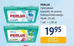 dm drogerie markt PERLUX Hybrydowe kapsułki do prania białego/kolorowego 20 szt. oferta