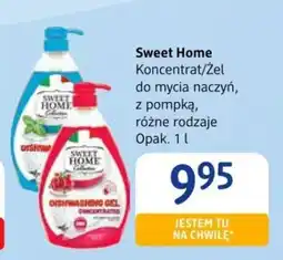 Sweet Home Koncentrat/Żel do mycia naczyń, z pompką, 1 l