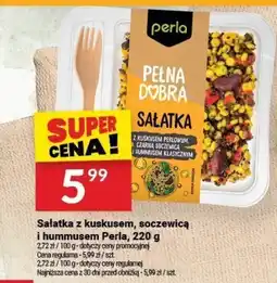 Twój Market Sałatka z kuskusem, soczewicą i hummusem Perla, 220 g oferta