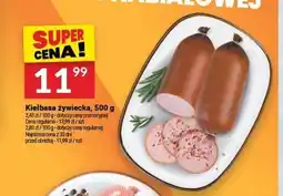 Twój Market Kiełbasa żywiecka, 500 g oferta