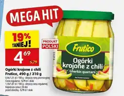 Twój Market Ogórki krojone z chili Frutico, 490 g/310 g oferta