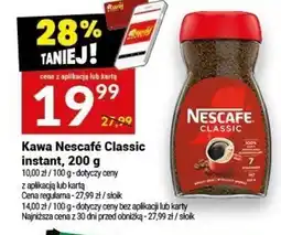 Twój Market Kawa Nescafé Classic instant, 200 g oferta