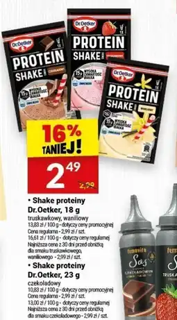 Twój Market Shake proteiny Dr Oetker 18-23g oferta