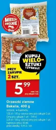Twój Market Orzeszki ziemne Bakalia 400 g oferta