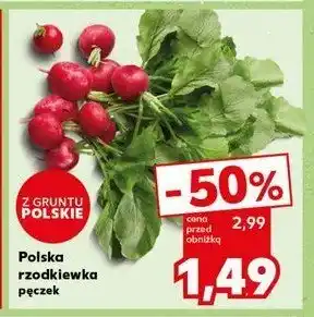 Kaufland Rzodkiew polska oferta