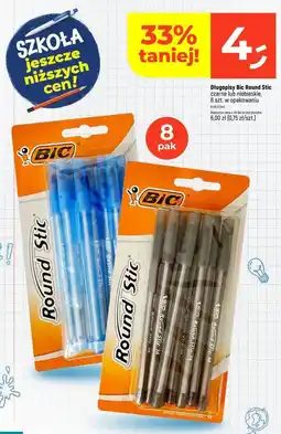 Dealz Długopis round stick czarny Bic Round Stick oferta