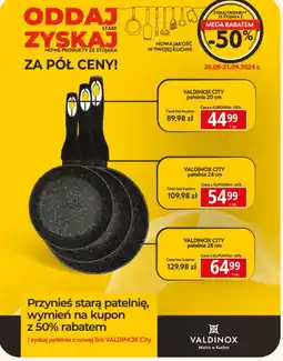 E.Leclerc Patelnia city 24 cm Valdinox oferta