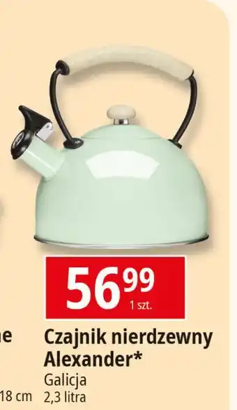 E.Leclerc Czajnik alexander 2.3 l miętowy Galicja oferta